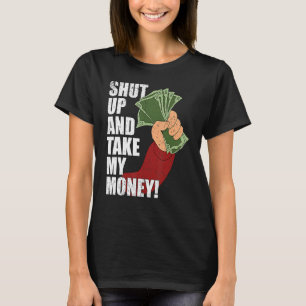 Vintage och ta mina pengar t shirt