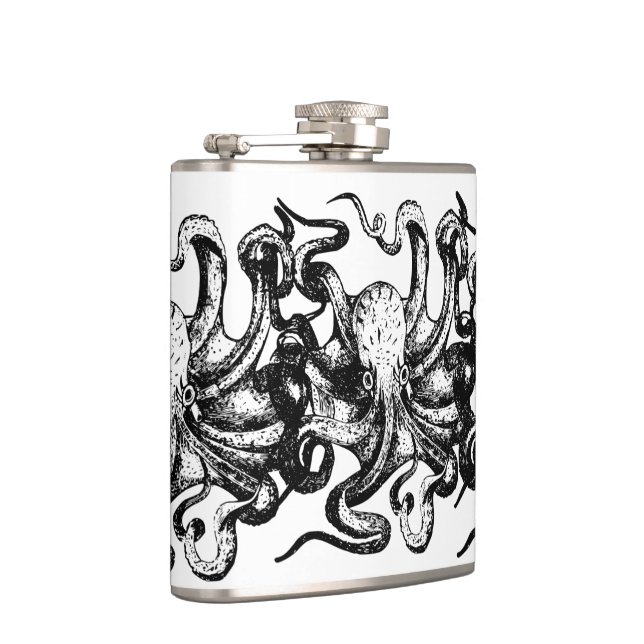 Vintage Octopus  Nautical Themes  Fickplunta (Höger)