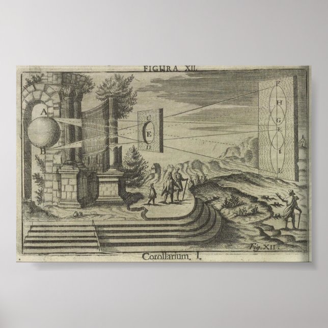 Vintage Oculus Society Illustration Poster (Framsidan)