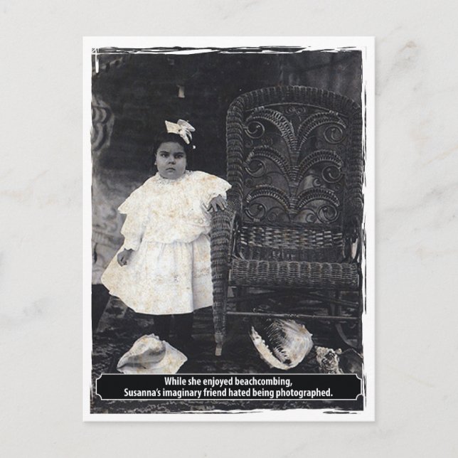 Vintage Odd Susannas Imaginära Vän Vykort (Framsida)
