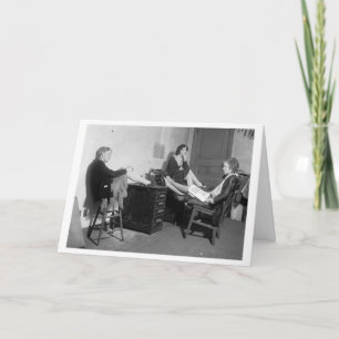 Vintage Office - Bra Friends at Work Kort