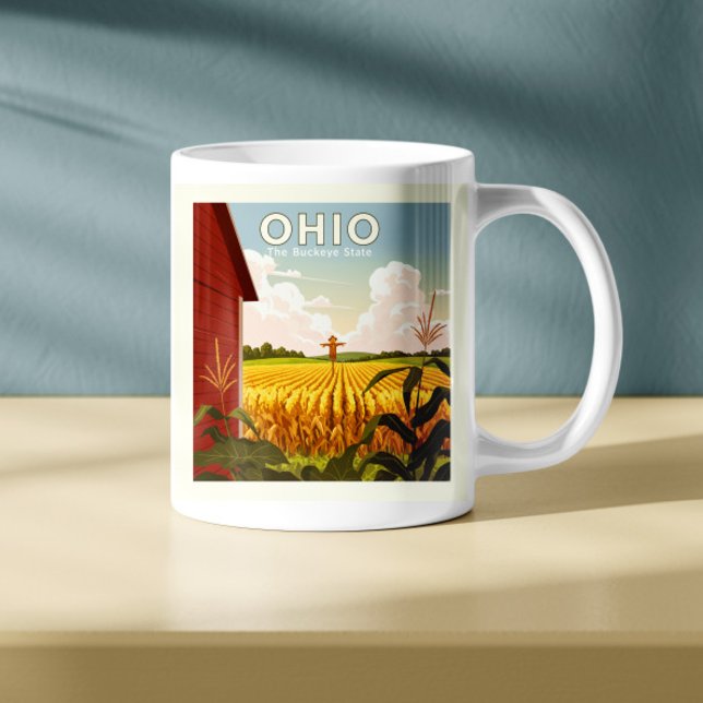 Vintage Ohio Kaffemugg (Skapare uppladdad)