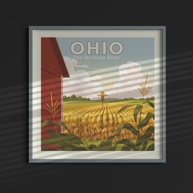 Vintage Ohio Poster (Skapare uppladdad)