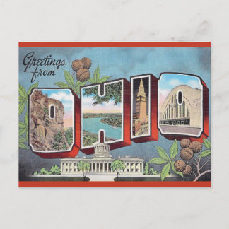 Vintage Ohio Vykort