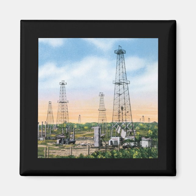 Vintage Oklahoma Magnet (Framsidan)