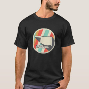 Vintage Oklahoma OK Hemstat Retro Teal Gift T Shirt