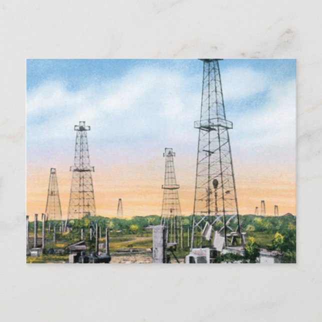 Vintage Oklahoma Vykort (Framsida)