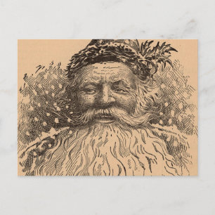 Vintage Old Saint Nick Vykort