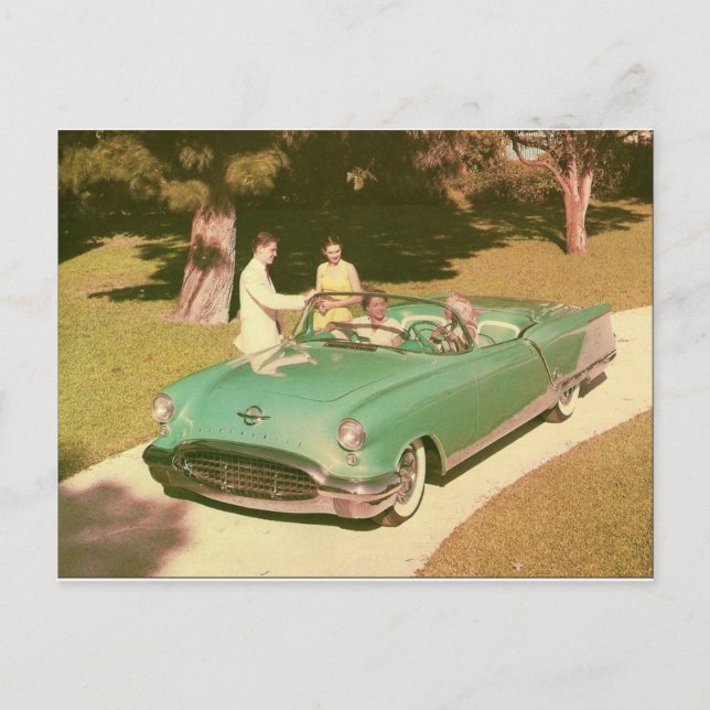 Vintage Oldsmobile Ad-vykort Vykort (Framsida)