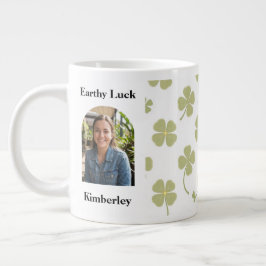 Vintage Olive Lucky Charm St. Patrick's Day Jumbo Mugg