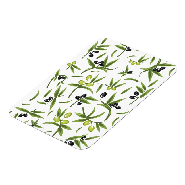 Vintage Olive Mönster Magnet (Vänstra Sidan)