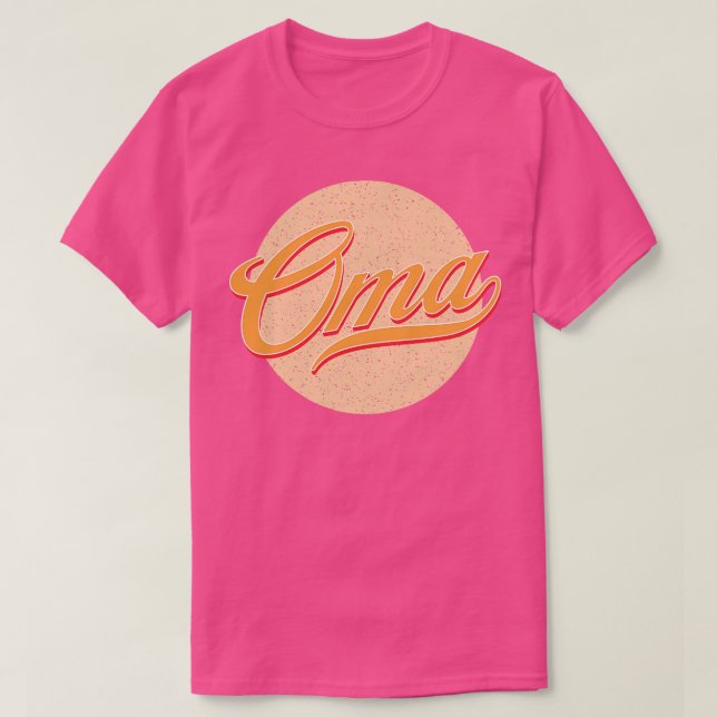 Vintage Oma T Shirt (Design framsida)