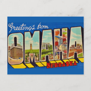 Vintage Omaha Nebraska vykort