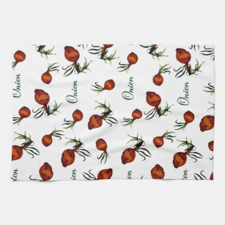 Vintage Onion Pattern Towel Kökshandduk