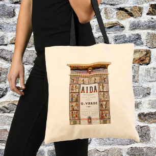 Vintage Opera Music, Egyptian Aida by Verdi Tygkasse