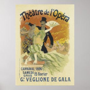 Vintage Opera Poster - Theater de l'Opera
