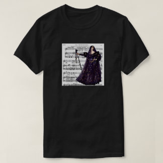 Vintage operakonst i gotisk stil, Nattens drottnin T Shirt