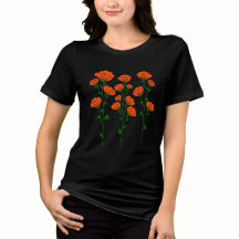 Vintage Orange Vildblomma