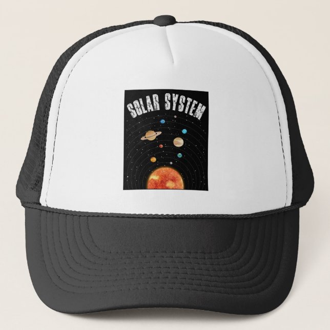 Vintage Orbit från planetens astronomi Älskare Keps (Framsida)