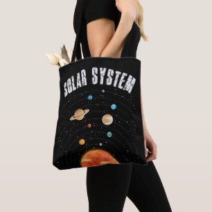 Vintage Orbit från planetens astronomi Älskare Tygkasse