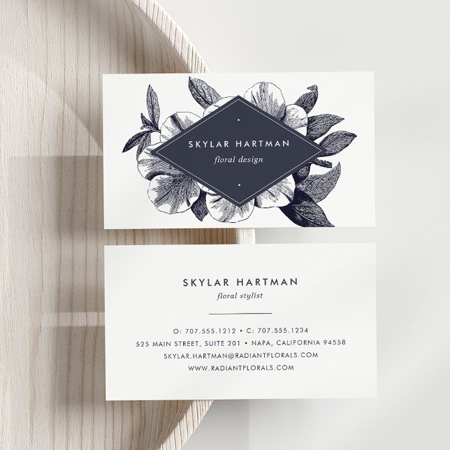 Vintage Orchid | BLOMMIGT Visitkort (Skapare uppladdad)