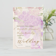 Vintage Orchid Ombré-slöja och bukett