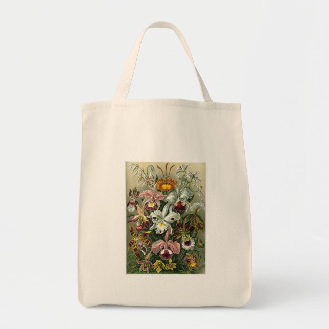 Vintage Orchids Tygkasse (Framsidan)