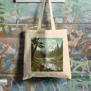 Vintage Oregon Tygkasse