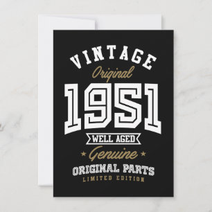 Vintage, original 1951