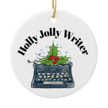 Vintage Original Signed Art-julprydnad #1