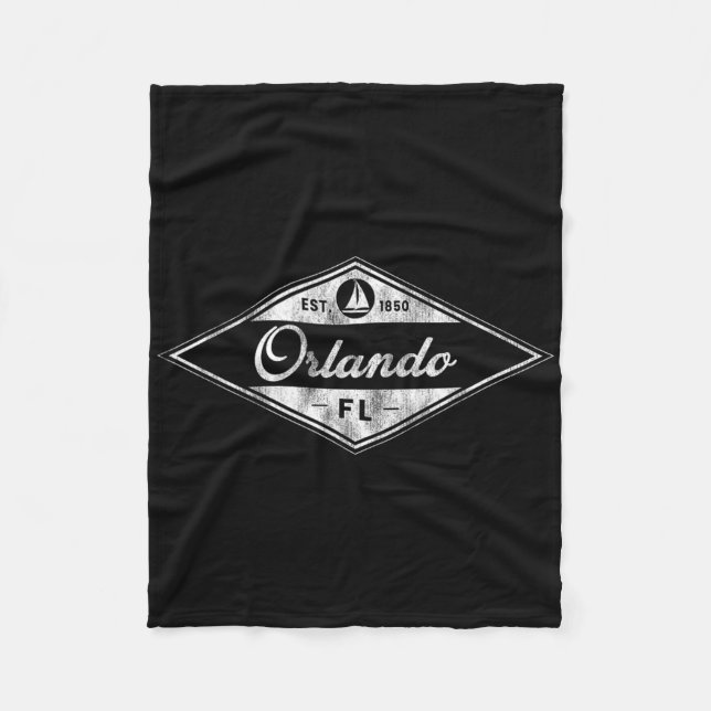 Vintage Orlando Fleecefilt (Framsidan)
