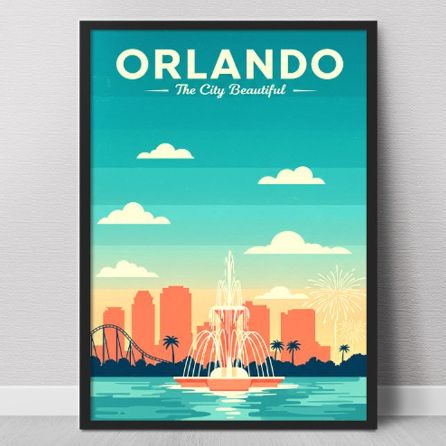 Vintage Orlando Poster (Skapare uppladdad)