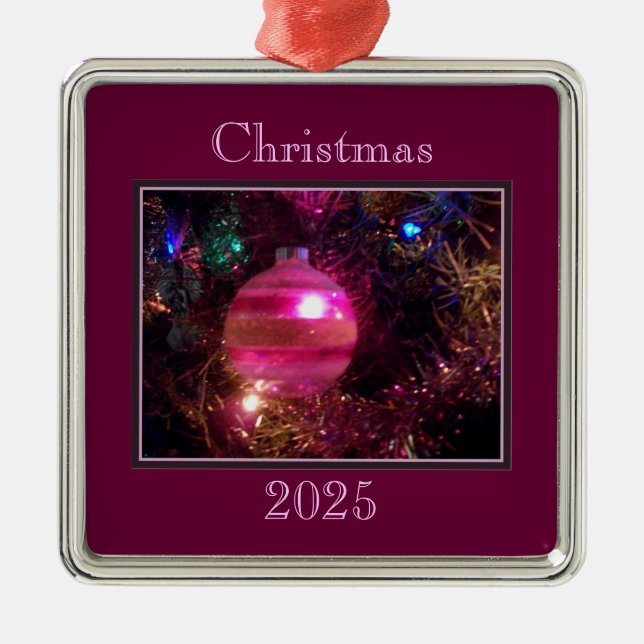vintage Ornament 2025 Ornament (Framsidan)