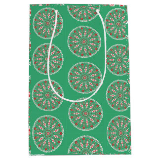 Vintage-ornament julinpaketspapper