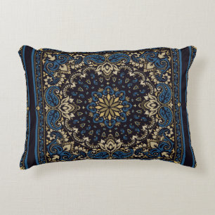 vintage ornament paisley Bandana Print, silke nack Prydnadskudde