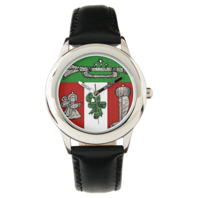 Vintage-ornamenter Armbandsur (Framsida)