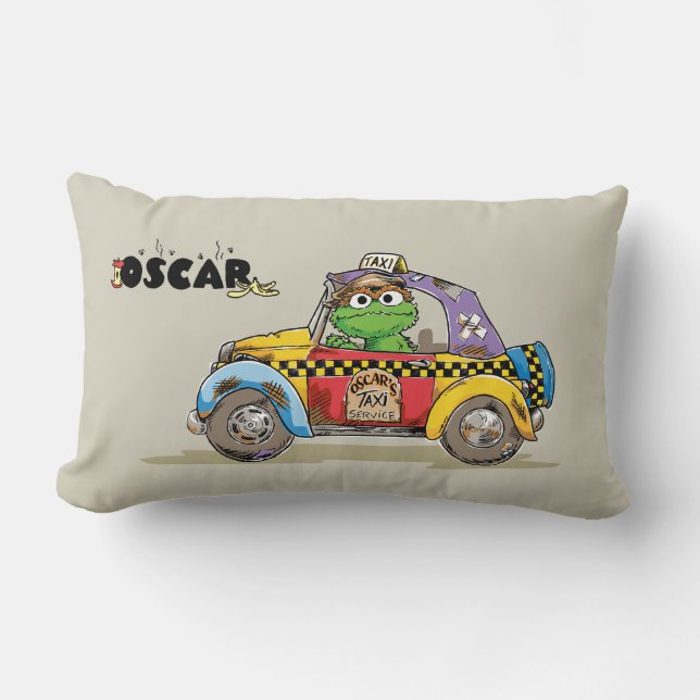 Vintage Oscar's Taxi Service Lumbarkudde (Framsida)
