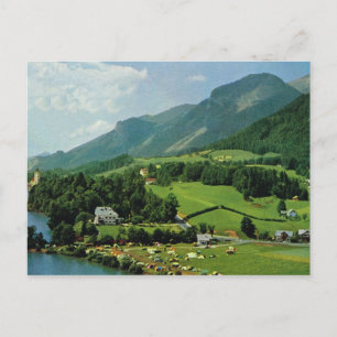 Vintage Österrike, Appesbach, Salzburg-området Vykort
