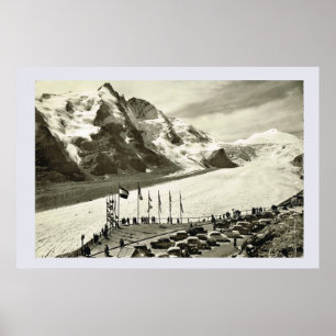 Vintage Österrike, Grossglockner Poster