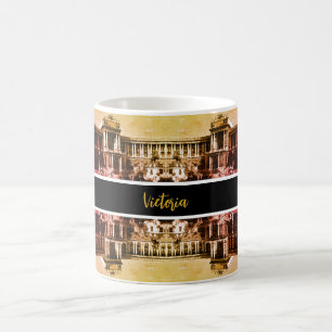 Vintage Österrike Wien Hofburgpalatset Kaffemugg