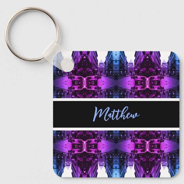 Vintage Österrike Wien Schönbrunn 1970 Nyckelring (Framsida)