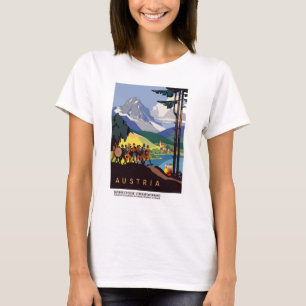 Vintage Österrikes Alpernor Resor Tee