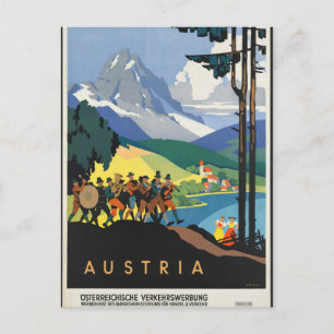 Vintage - Österrikes resebyrå Vykort