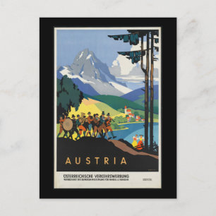Vintage - Österrikes resebyrå Vykort