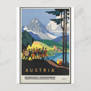 Vintage - Österrikes resebyrå Vykort