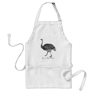 Vintage Ostrich Förkläde