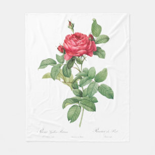 Vintage överbryggar rosa fleecefilt