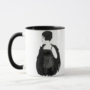Vintage, överstrykningskorset mugg