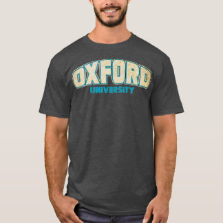 Vintage Oxford Universiteten T Shirt