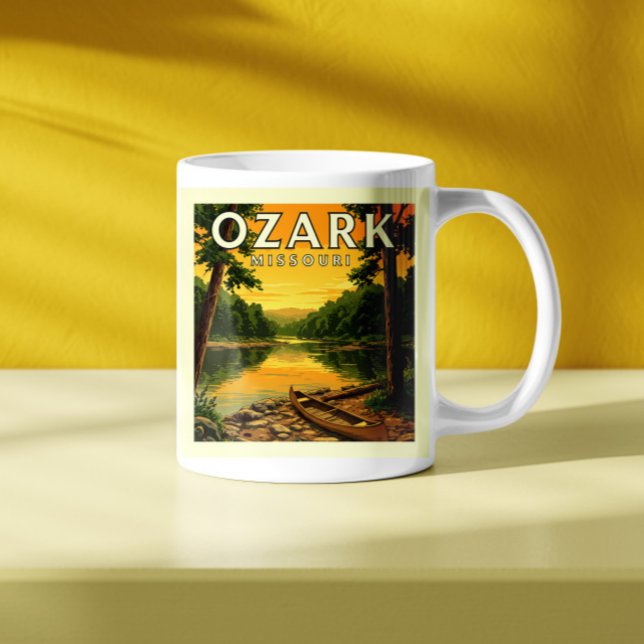 Vintage Ozark Missouri Kaffemugg (Skapare uppladdad)